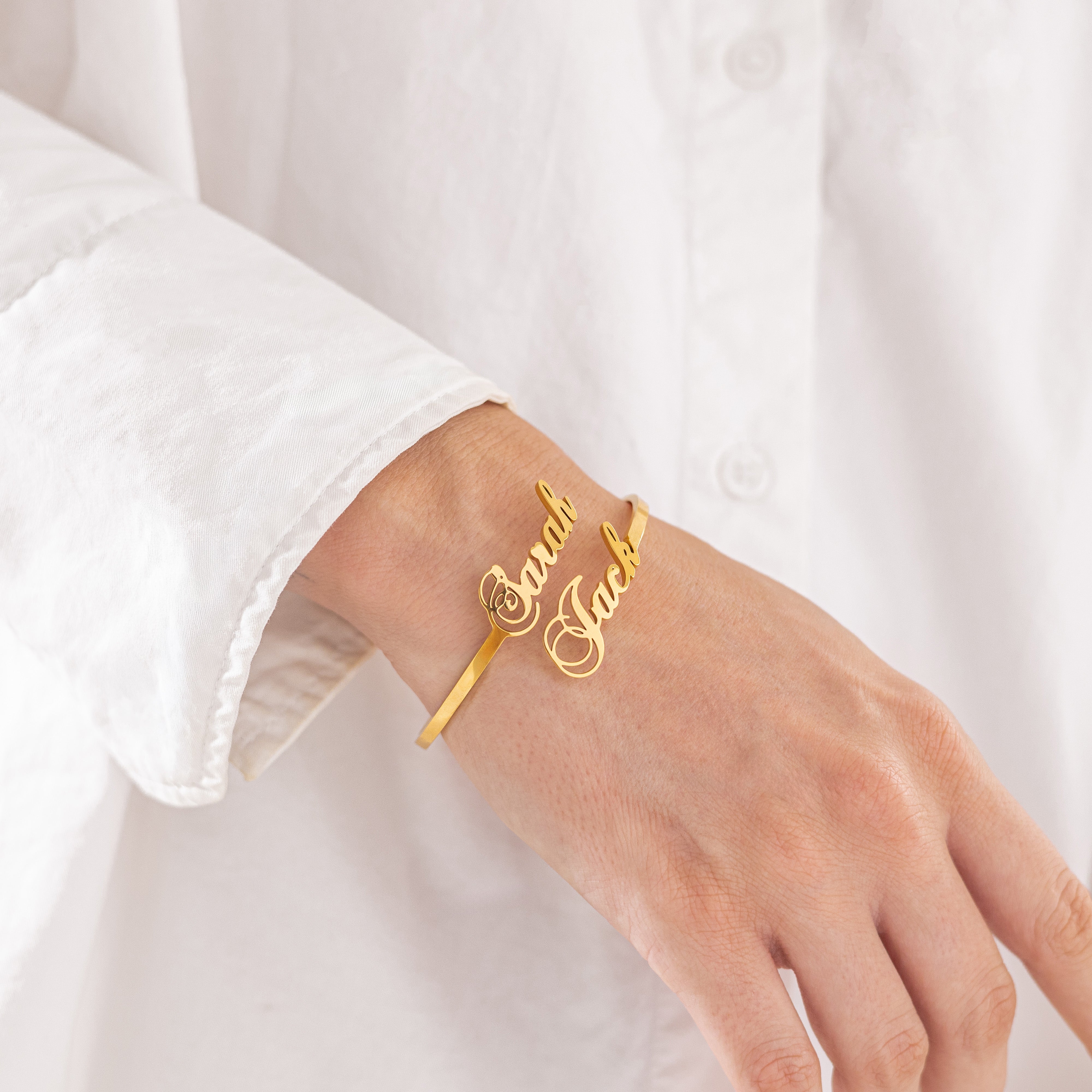 Personalized Two-Name Bracelet