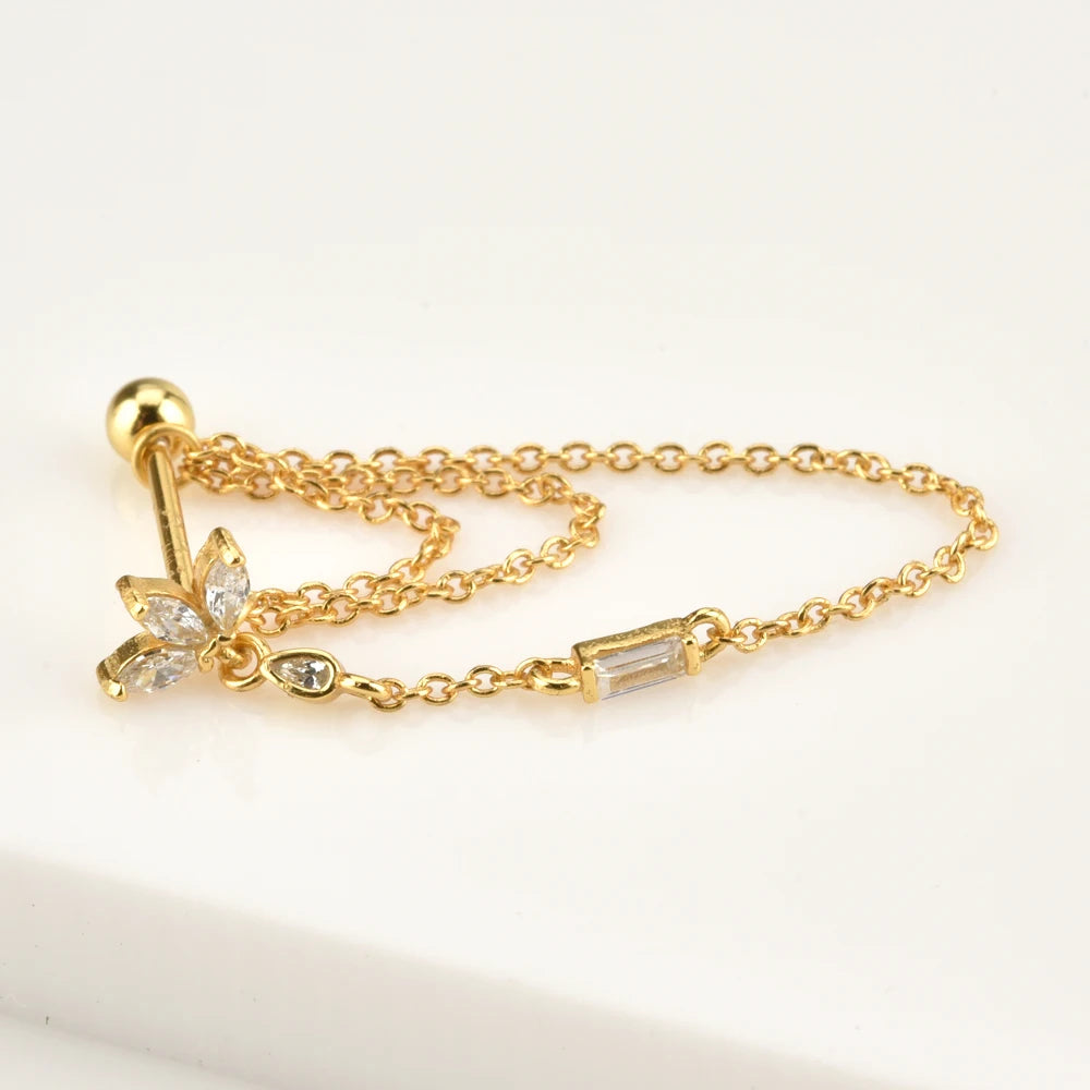 Trio Cartilage Stud Earrings - Regal Collective