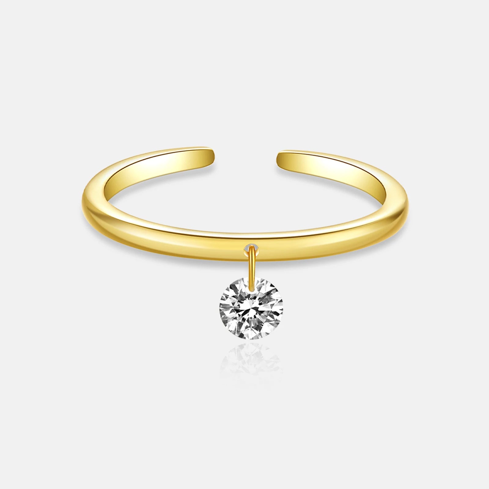 Circle Diamond Ring - Regal Collective
