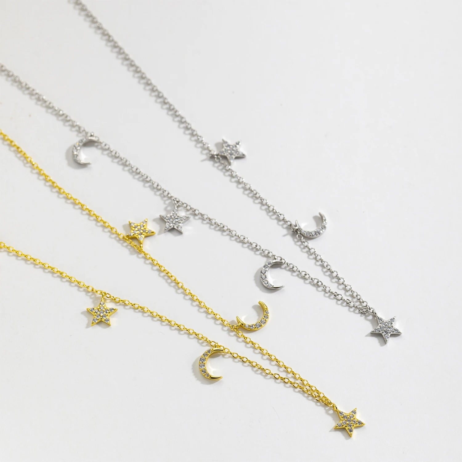 Star Moon Necklace - Regal Collective