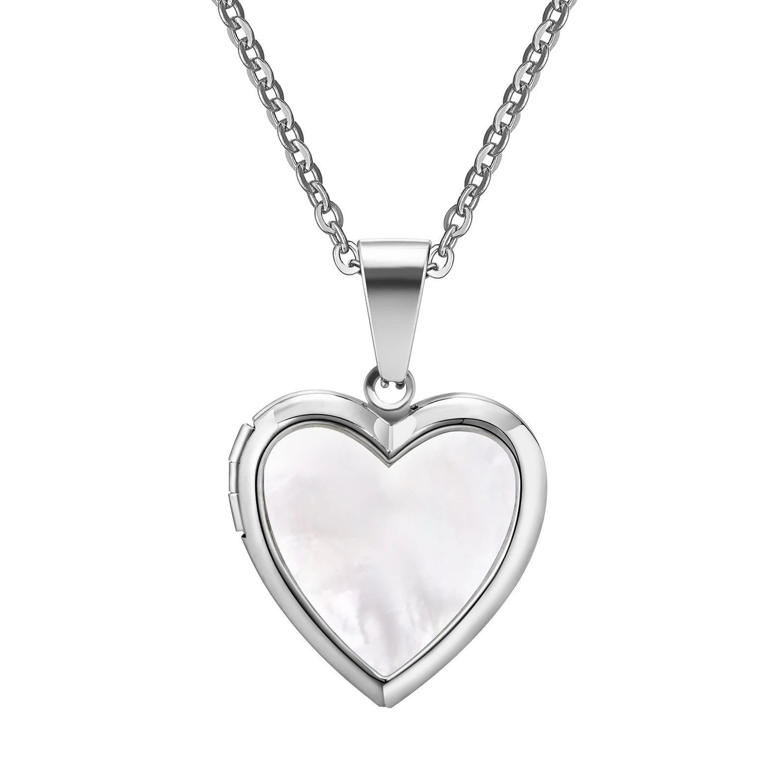 Open Heart Locket Necklace - Regal Collective