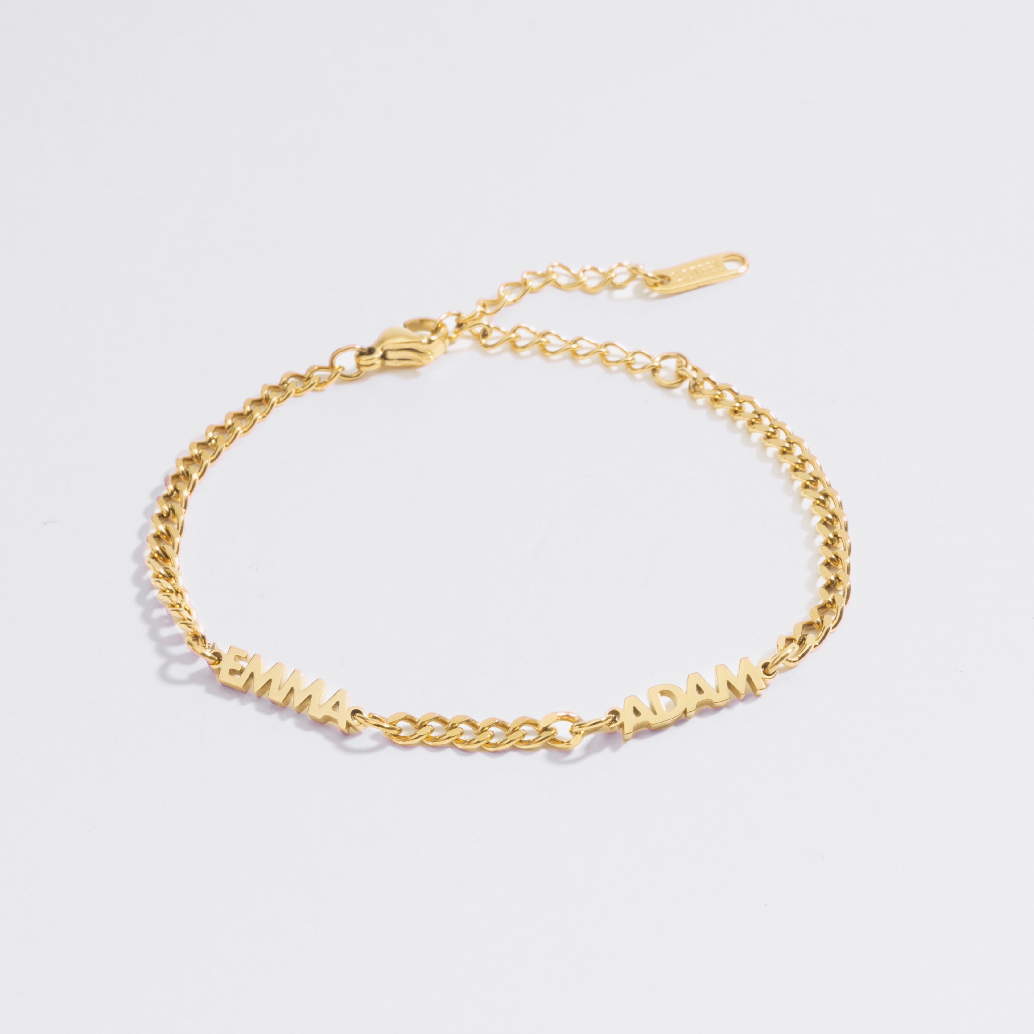 Personalized Name Bracelet 18K - Regal Collective