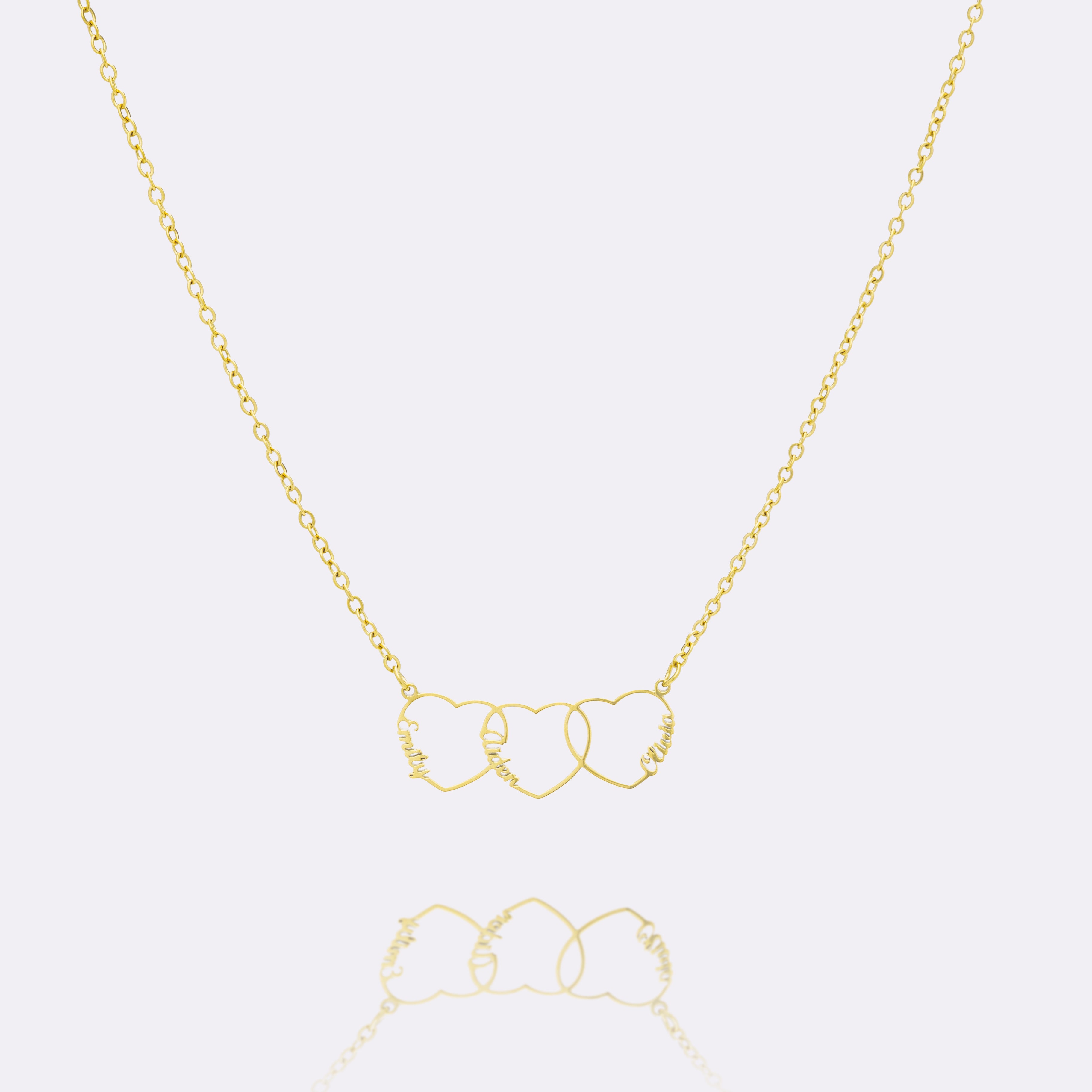 Personalized Heart Name Necklace