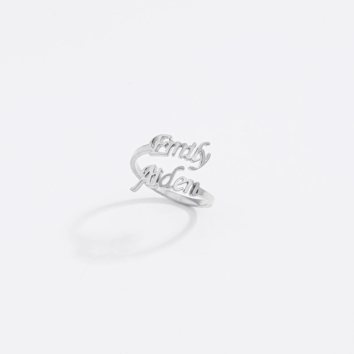 Customized Name Ring