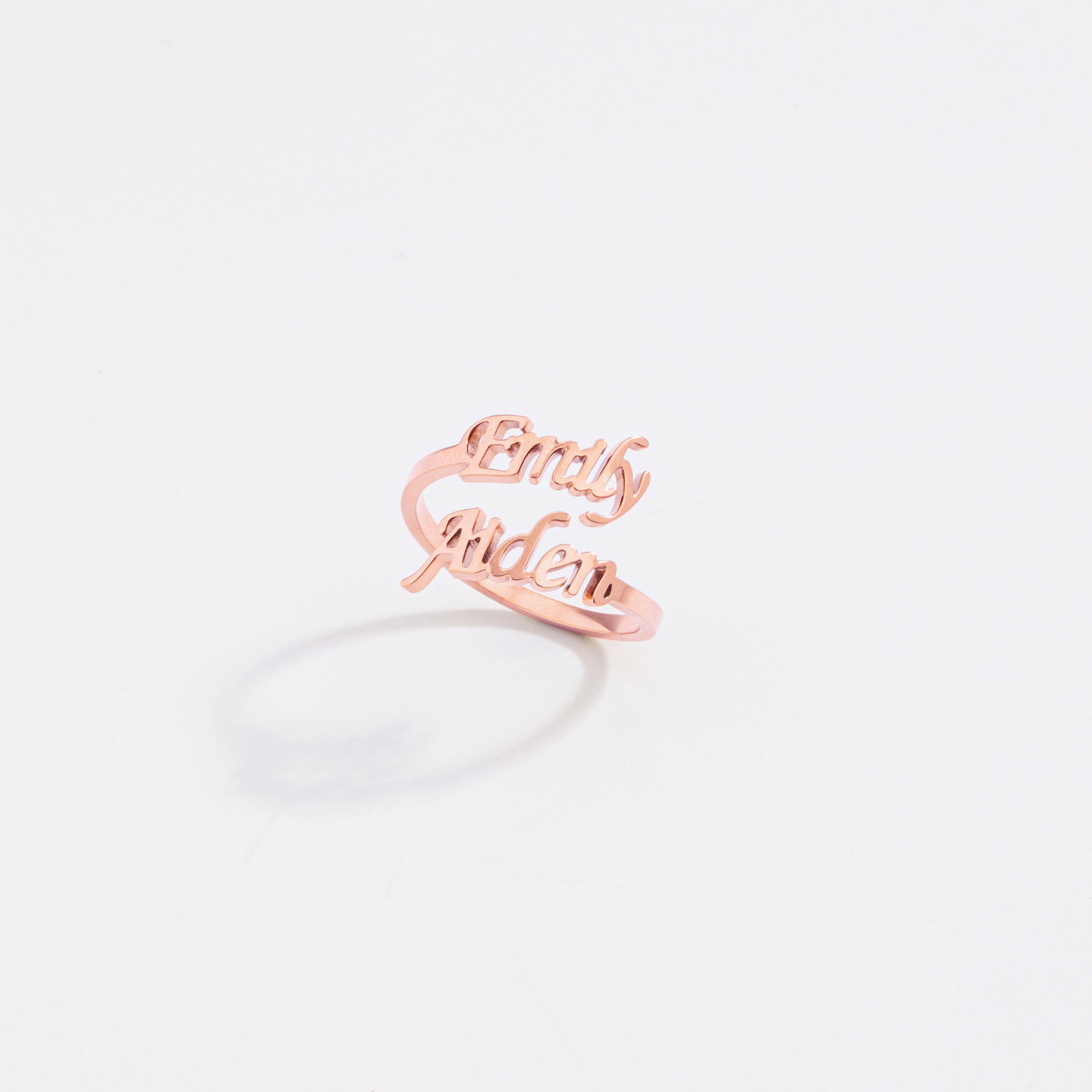 Customized Name Ring - Regal Collective