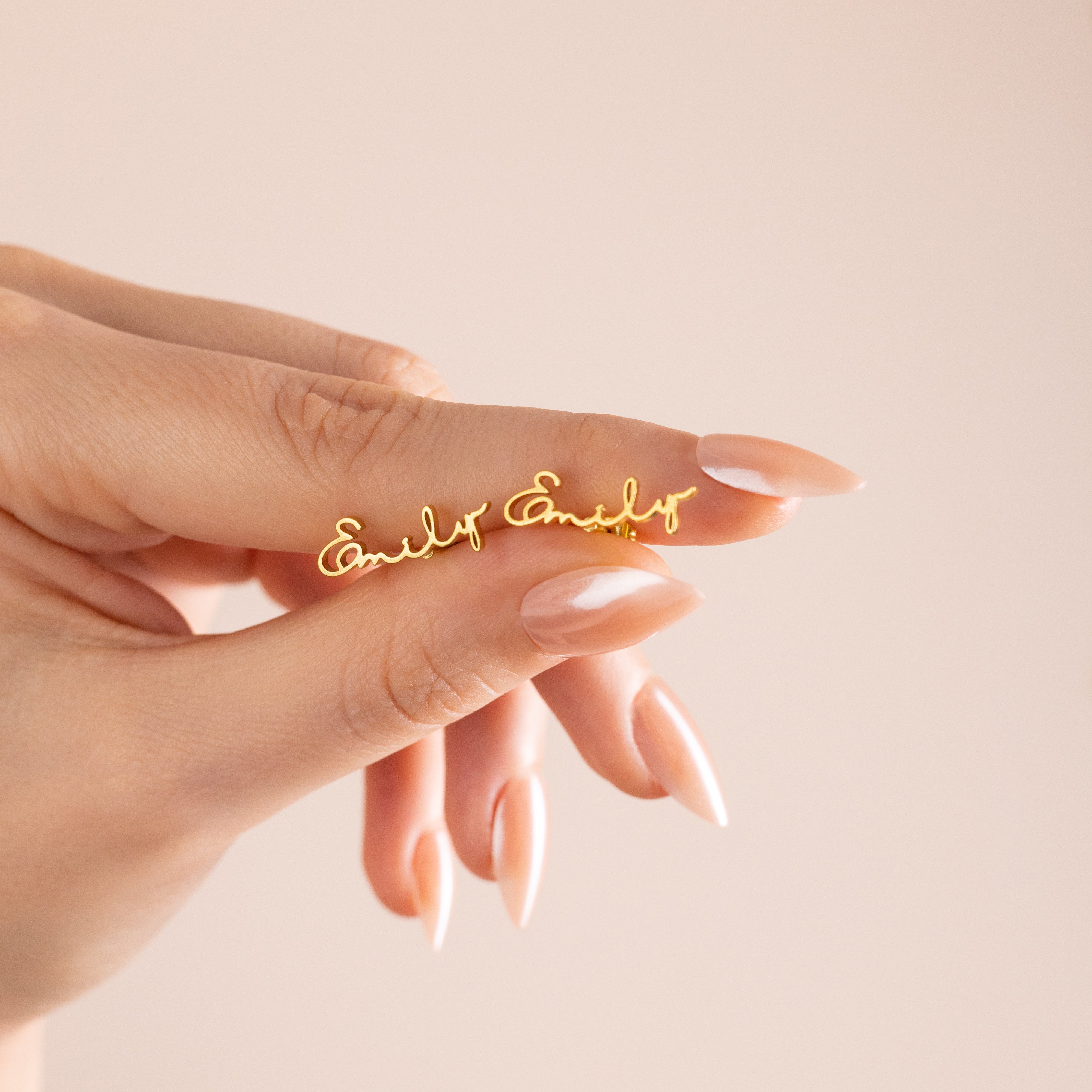 Customized Name Earrings - Regal Collective