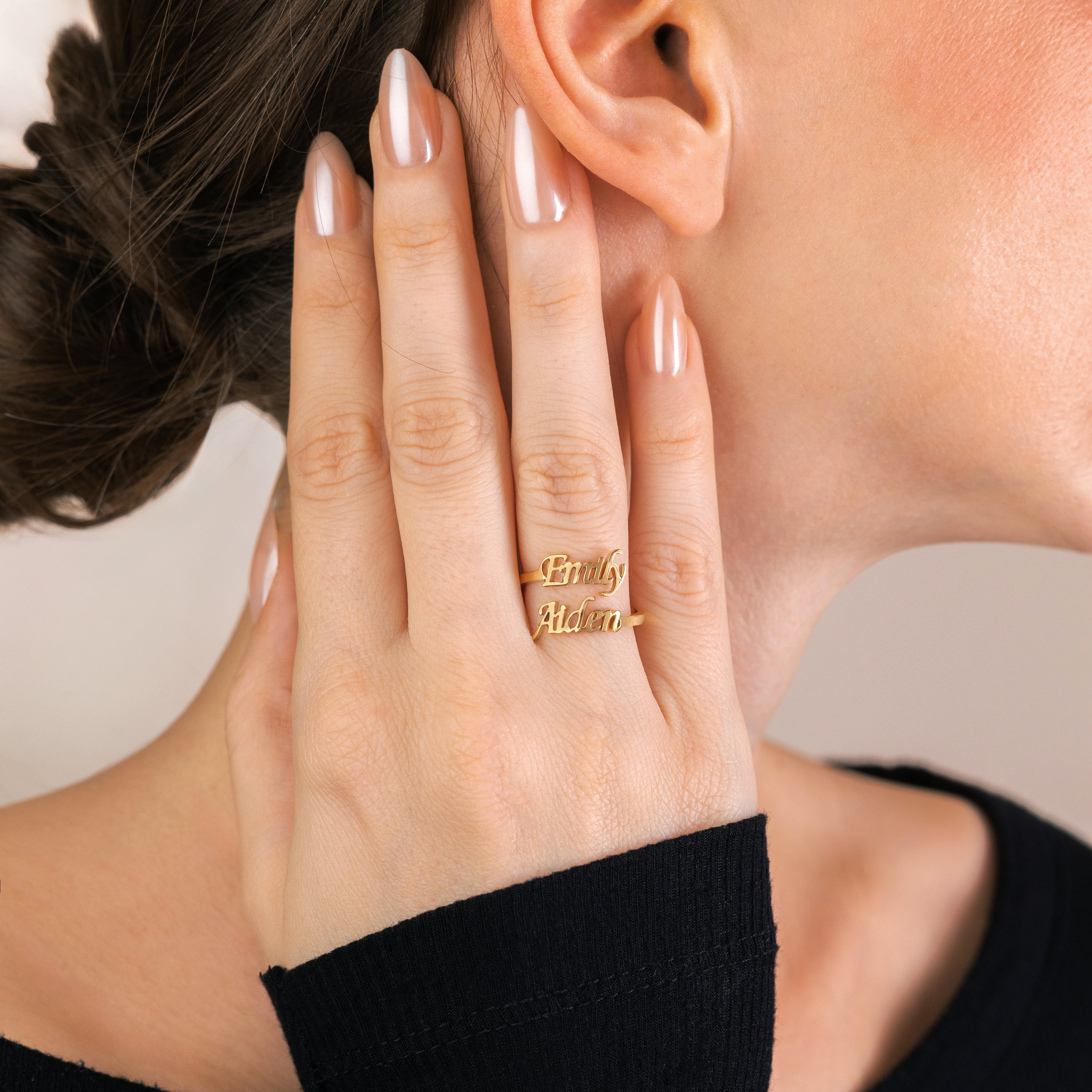 Customized Name Ring - Regal Collective