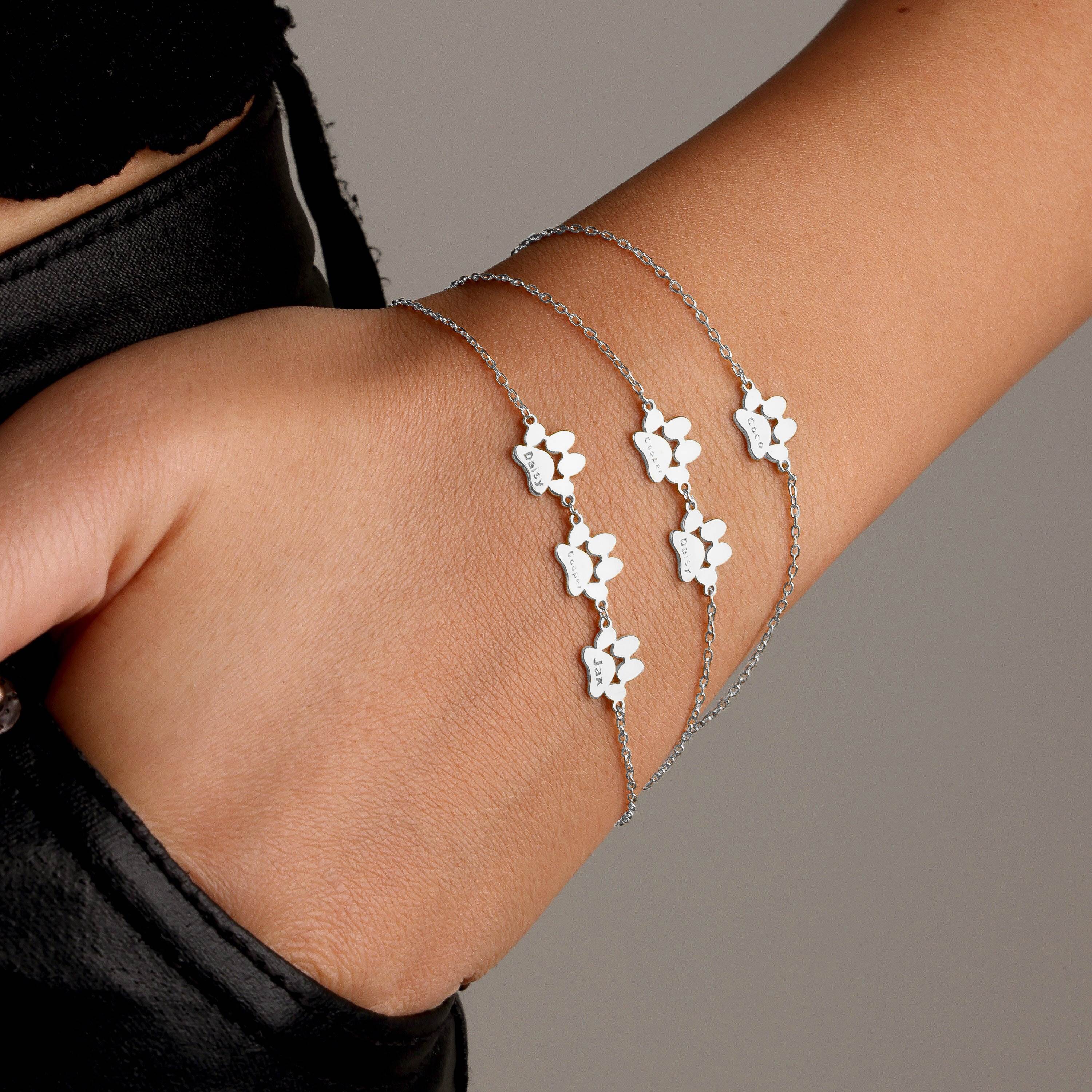 Paw Print Name Necklace/Bracelet
