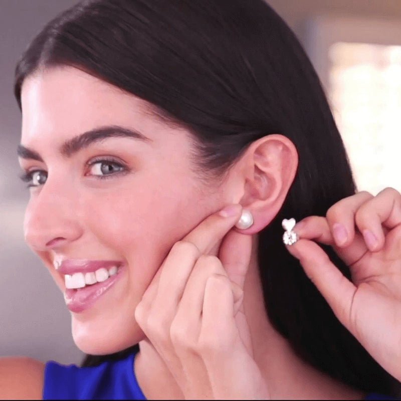 Hypoallergenic Earring Lifter Fits Earlobe Stud Back Lift Support Post for  Women 