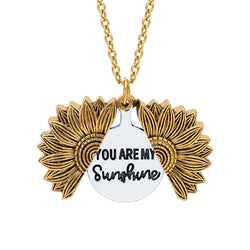 Bohemia Sunflower Double-layer Necklace - Regal Collective