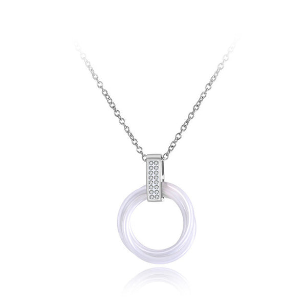 Titanium Ceramic Crystal Pendant - Regal Collective