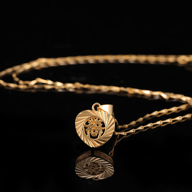 24K Yellow Gold Filled Heart Blessing - Regal Collective