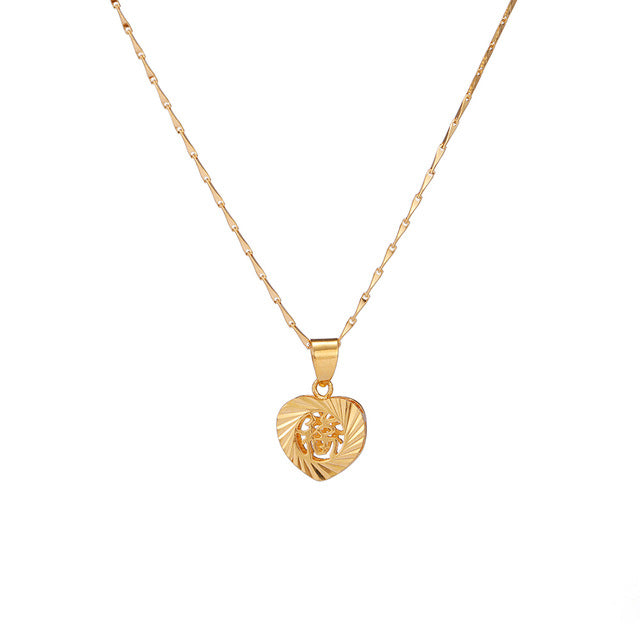 24K Yellow Gold Filled Heart Blessing - Regal Collective