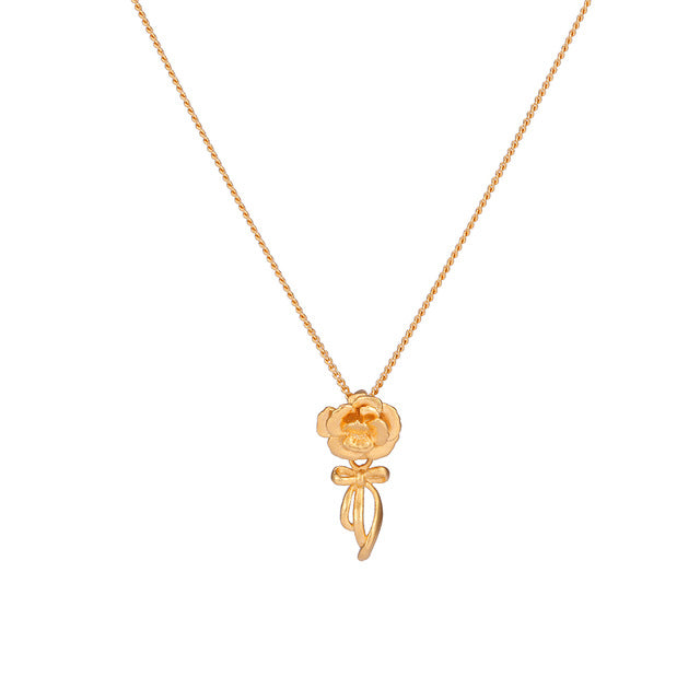 24K Yellow Gold Filled Rose Flower - Regal Collective