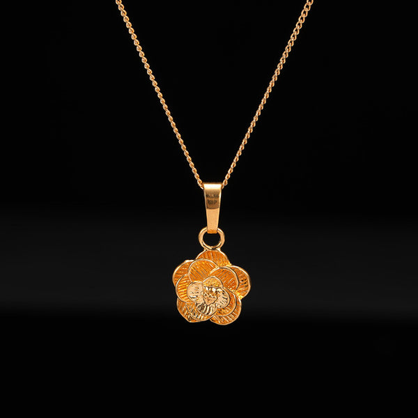 24K Yellow Gold Filled Exquisite Flower - Regal Collective