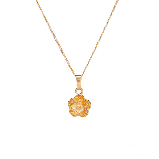 24K Yellow Gold Filled Exquisite Flower - Regal Collective