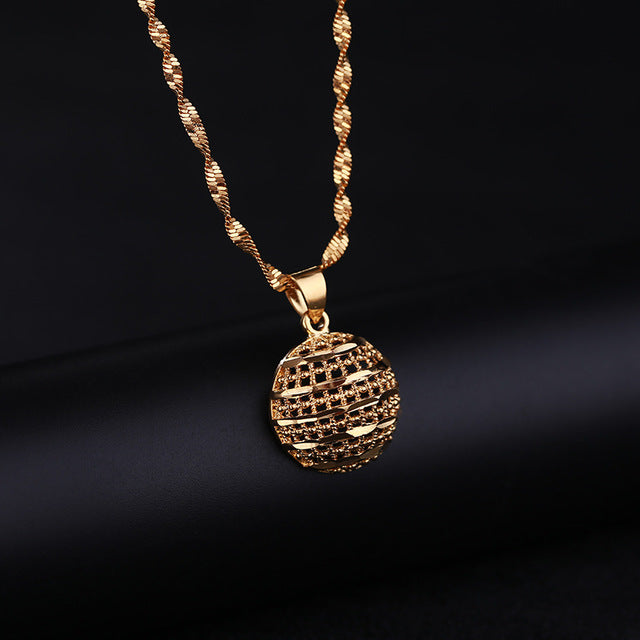 24K Yellow Gold Filled Hemisphere - Regal Collective