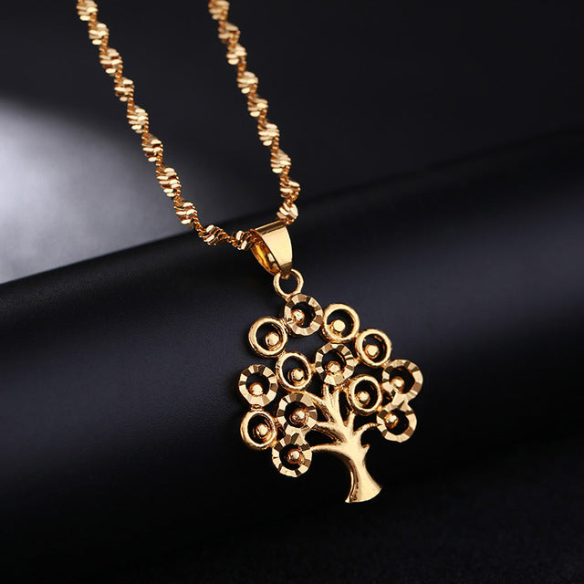 24K Yellow Gold Life Tree - Regal Collective