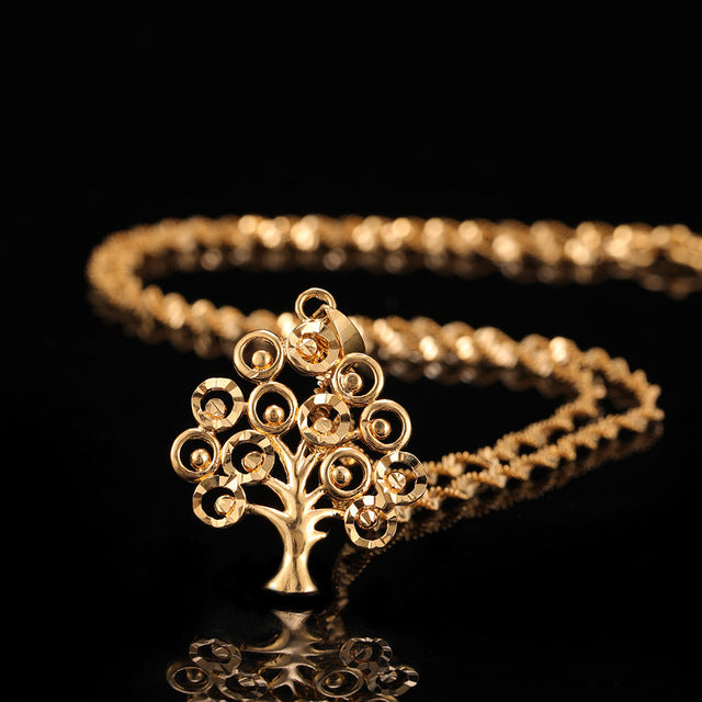 24K Yellow Gold Life Tree - Regal Collective