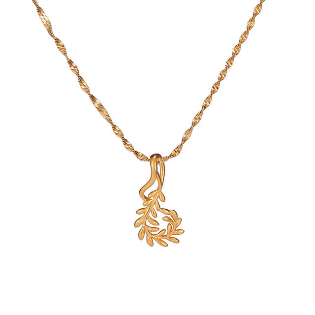 24K Yellow Gold Filled Olive Branch - Regal Collective