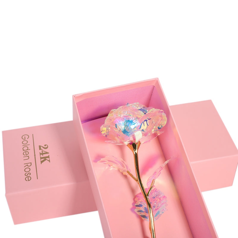 24K Galaxy Golden Infinity Forever Rose - Regal Collective