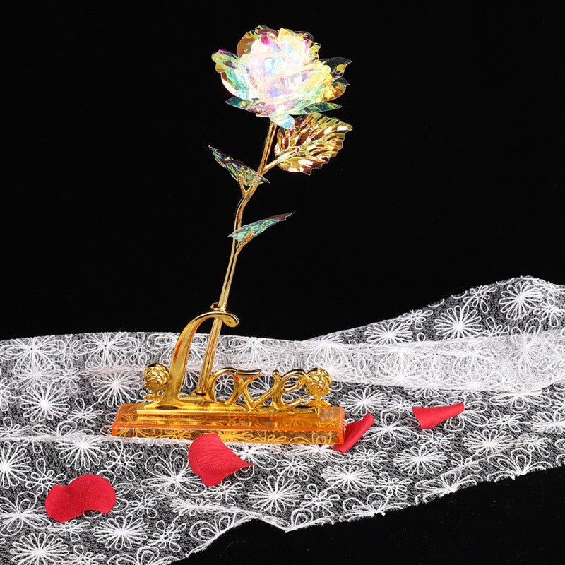 24K Galaxy Golden Infinity Forever Rose - Regal Collective
