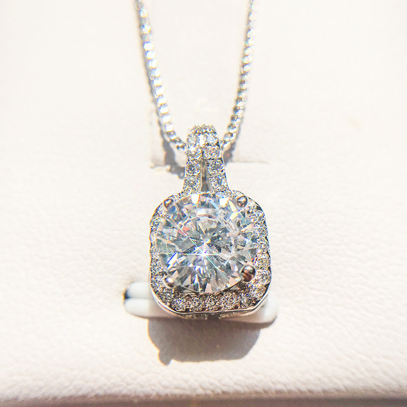 Rhinestone Crystal Zircon Stone Necklace - Regal Collective