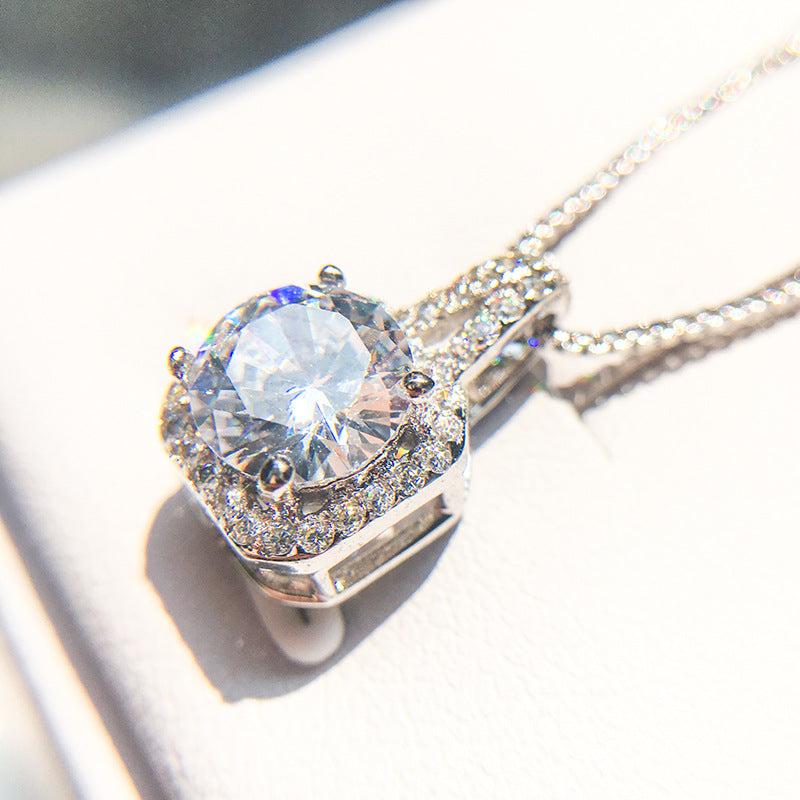 Rhinestone Crystal Zircon Stone Necklace - Regal Collective