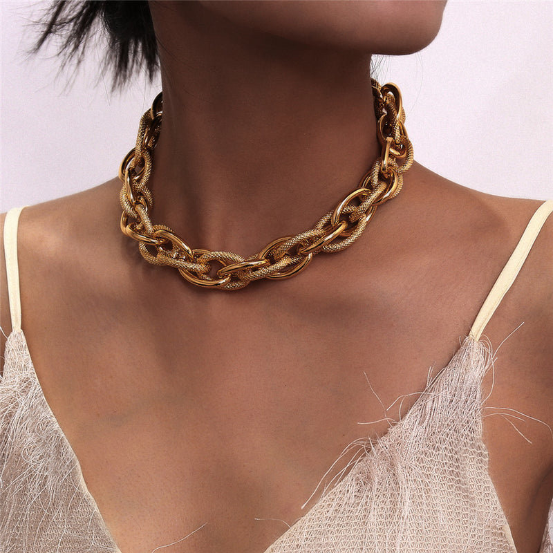 Punk Lock Choker Necklace - Regal Collective