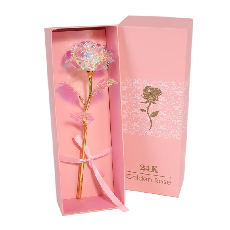 24K Galaxy Golden Infinity Forever Rose - Regal Collective
