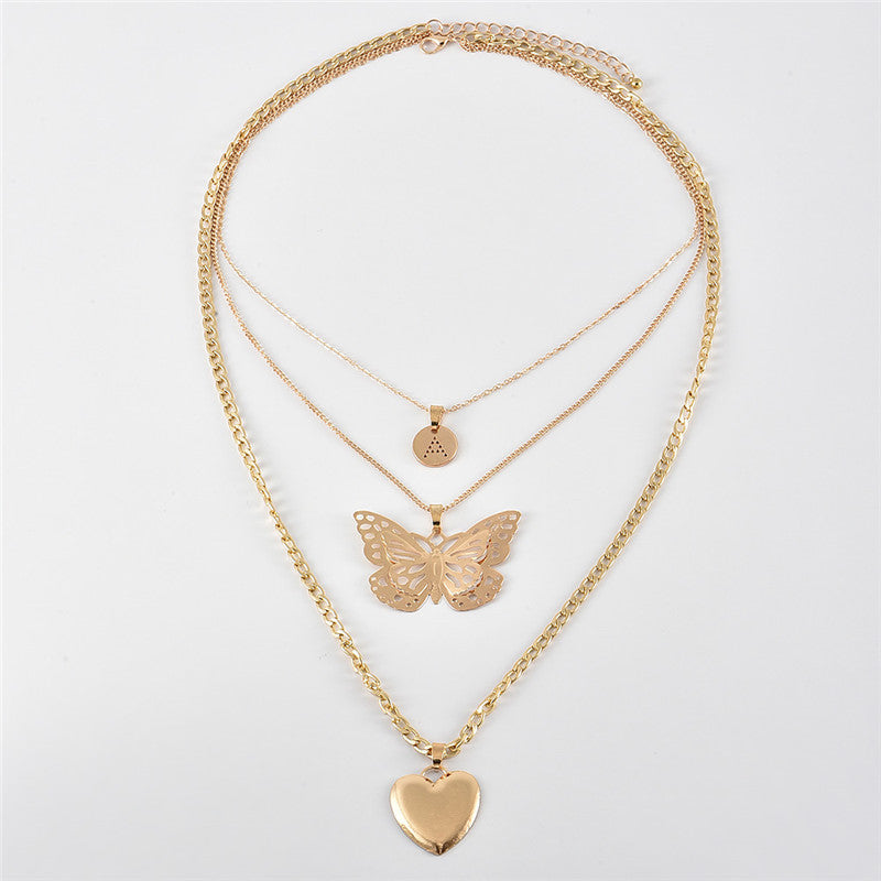 Carved Butterfly Heart - Regal Collective