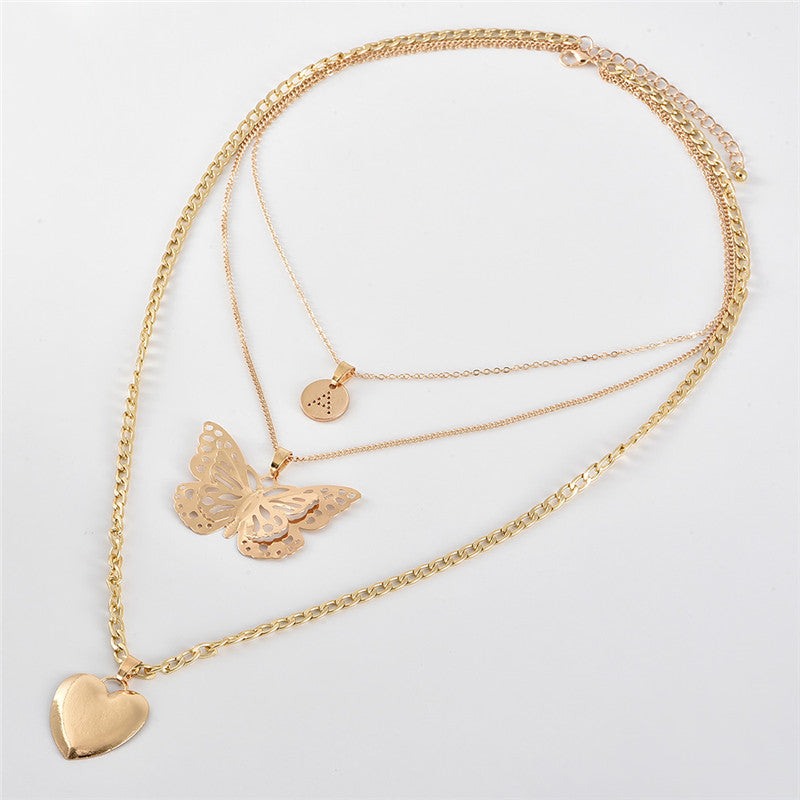 Carved Butterfly Heart - Regal Collective