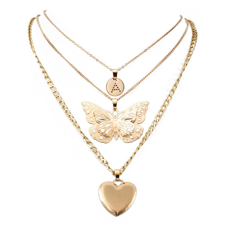Carved Butterfly Heart - Regal Collective