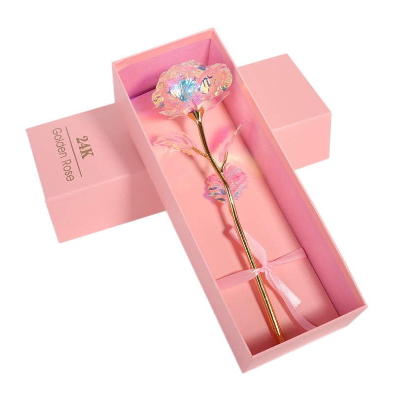 24K Galaxy Golden Infinity Forever Rose - Regal Collective