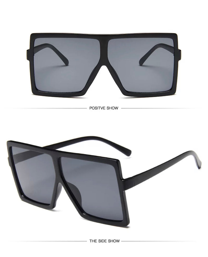 Oversized Square Sunglasses - Regal Collective