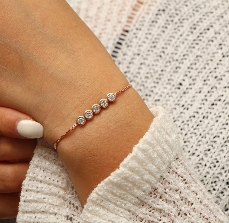 Crystal Clear Bracelet - Regal Collective