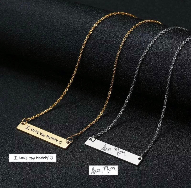 Engraved Personalized Name Necklace - Regal Collective