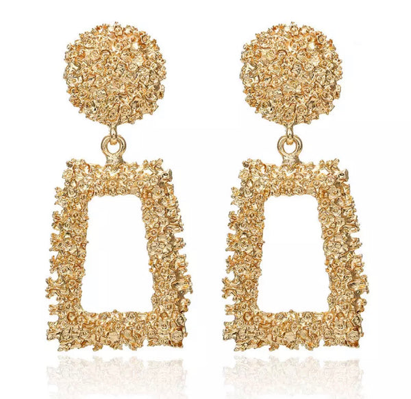 Gold Vintage Earrings - Regal Collective