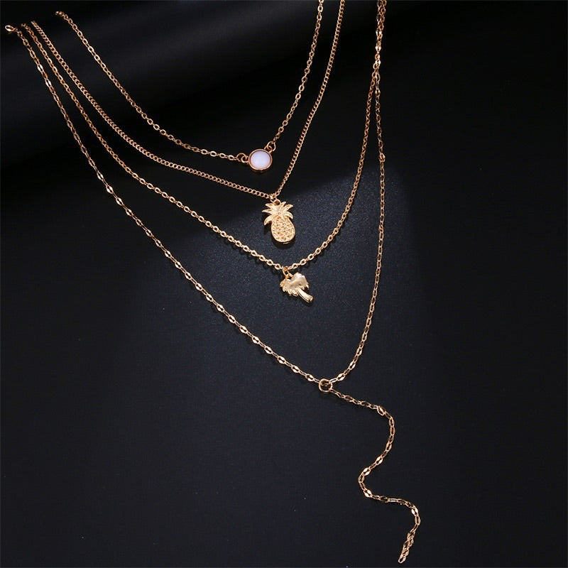 Bohemian Multilayer By the Water Necklace - Regal Collective