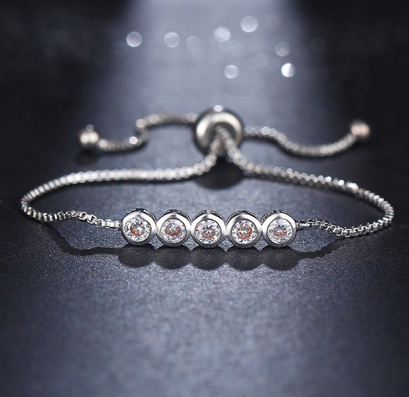 Crystal Clear Bracelet - Regal Collective