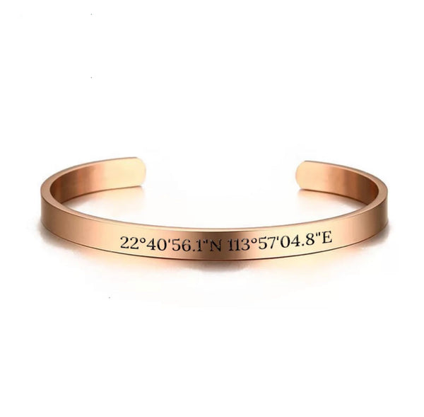 Coordinate Map Cuff - Regal Collective