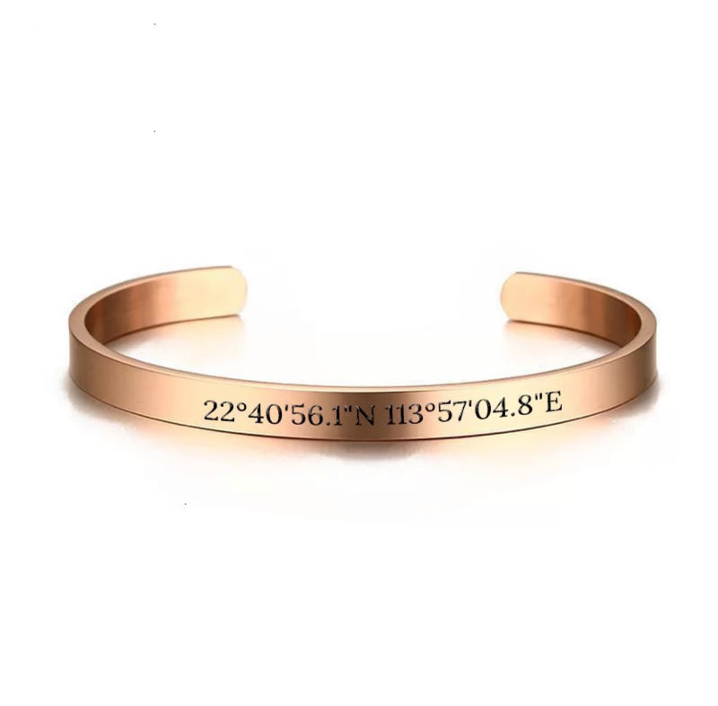 Coordinate Map Cuff - Regal Collective