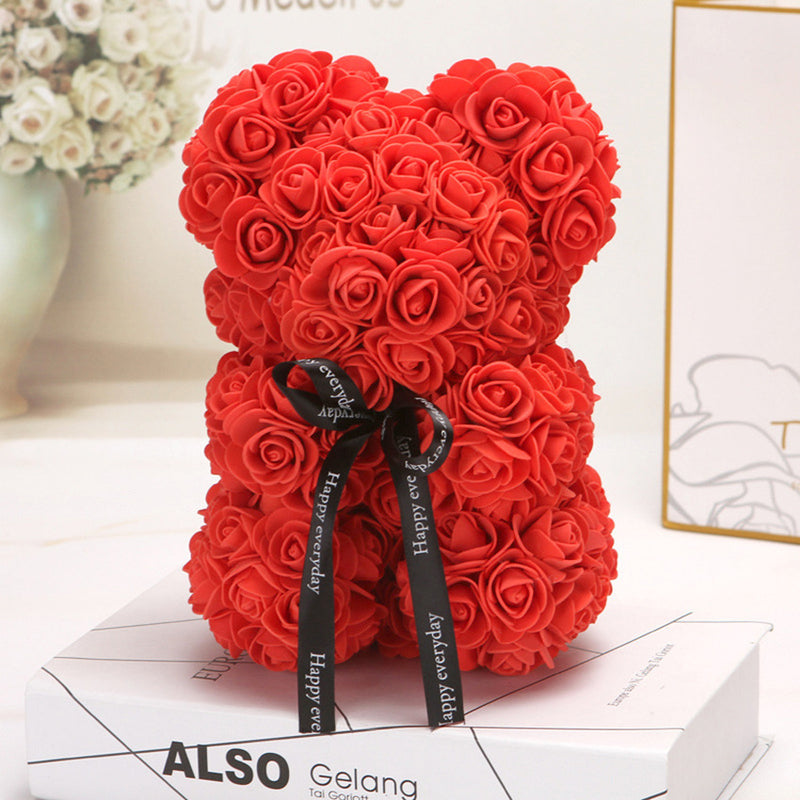 Rose Teddy Bear Flower - Regal Collective