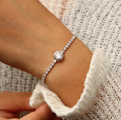 Round Tennis Bracelet - Regal Collective