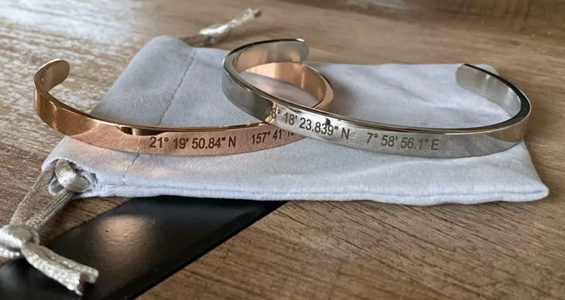 Coordinate Map Cuff - Regal Collective