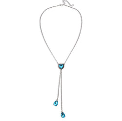 Boho Blue Crystal Vintage Choker Multilayer Necklace - Regal Collective