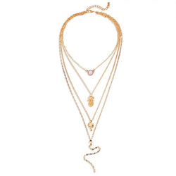 Bohemian Multilayer By the Water Necklace - Regal Collective