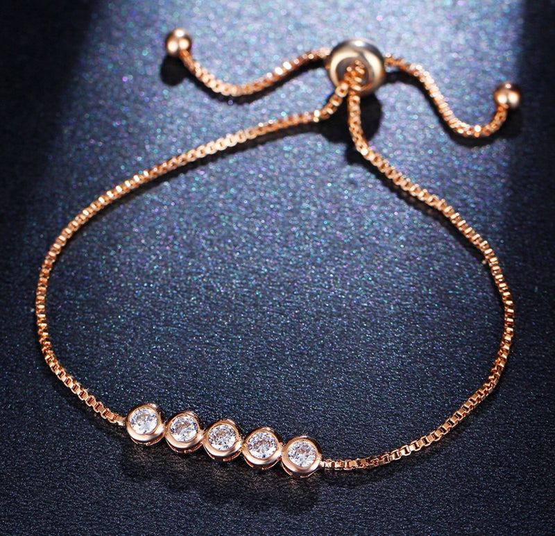 Crystal Clear Bracelet - Regal Collective