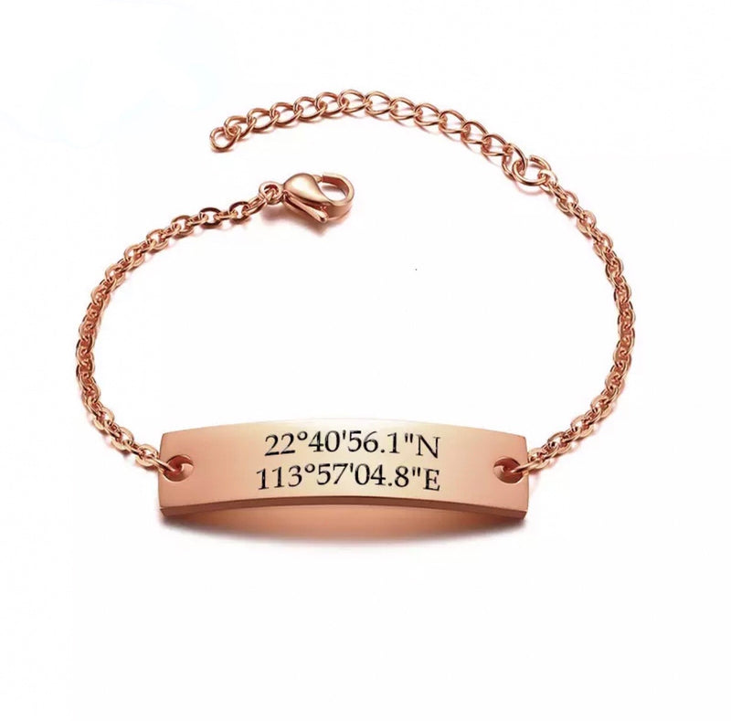 Coordinate ID Bracelet - Regal Collective