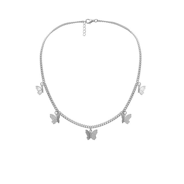 Flying Butterfly Choker Necklace - Regal Collective